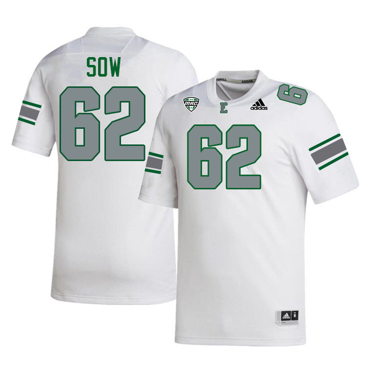 Sidy Sow Eastern Michigan Jersey,Eastern Michigan University Eagles Football Jersey-White